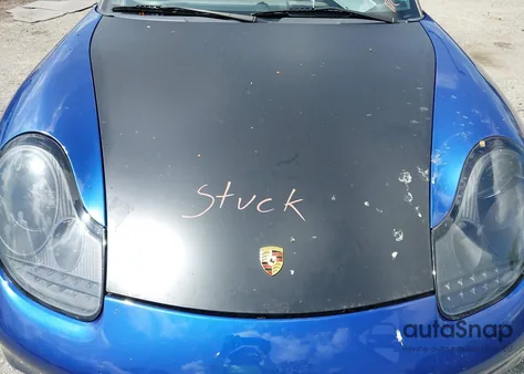 2003 Porsche Boxster S z USA, uszkodzony, nr VIN WP0CB29823U662963